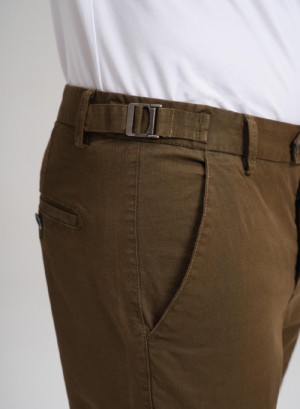 Etiqueta Negra Pantalon Trabas Gabardina Lavado