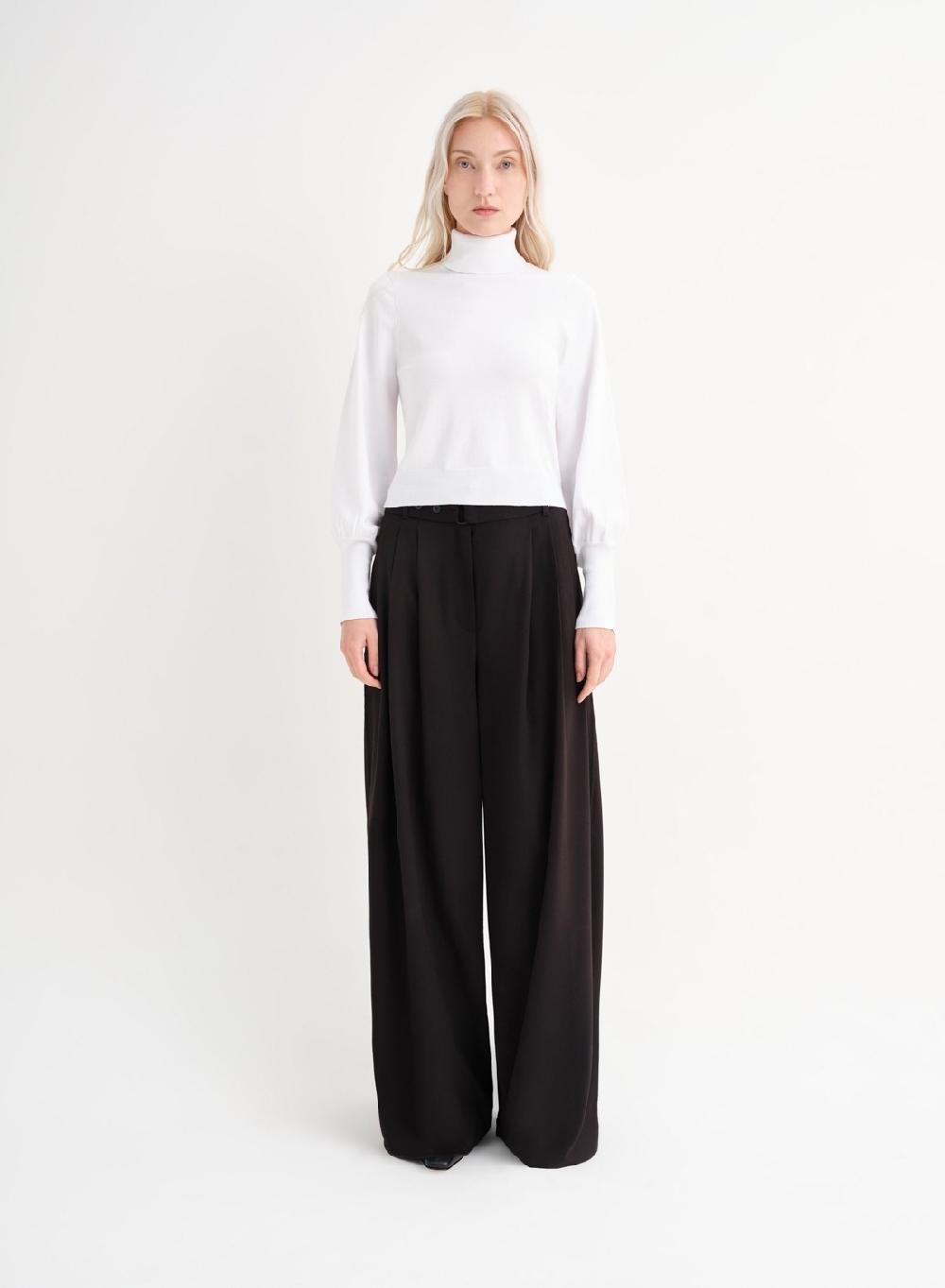 Etiqueta Negra Polera Manga Balloon