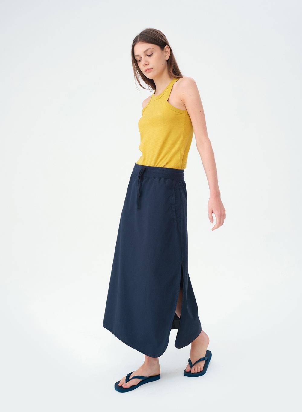 Etiqueta negra Pollera combinada