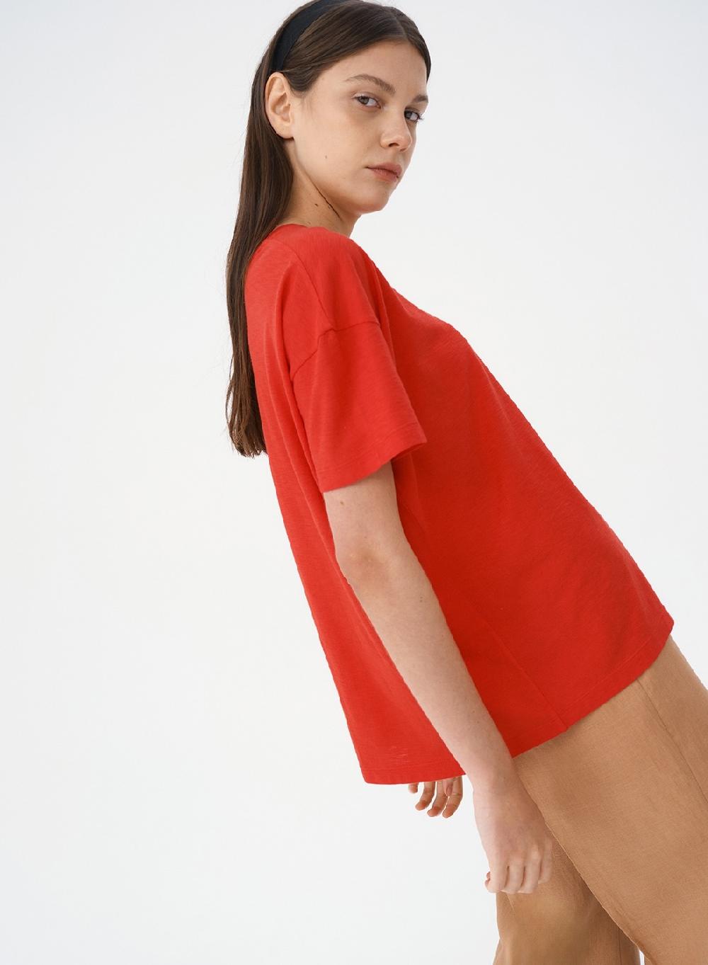 Etiqueta negra Remera amplia flame