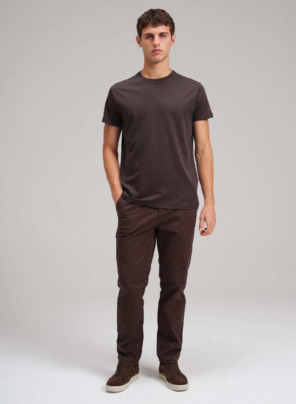 Etiqueta Negra Remera Cuello U Liquid Cotton