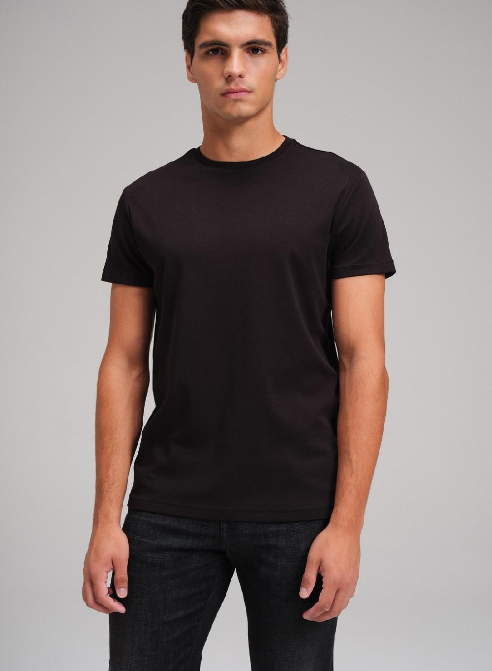 Etiqueta Negra Remera Cuello U Liquid Cotton