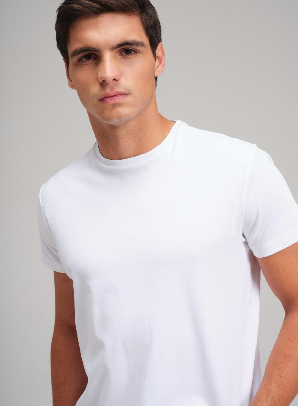 Etiqueta Negra Remera Cuello U Liquid Cotton