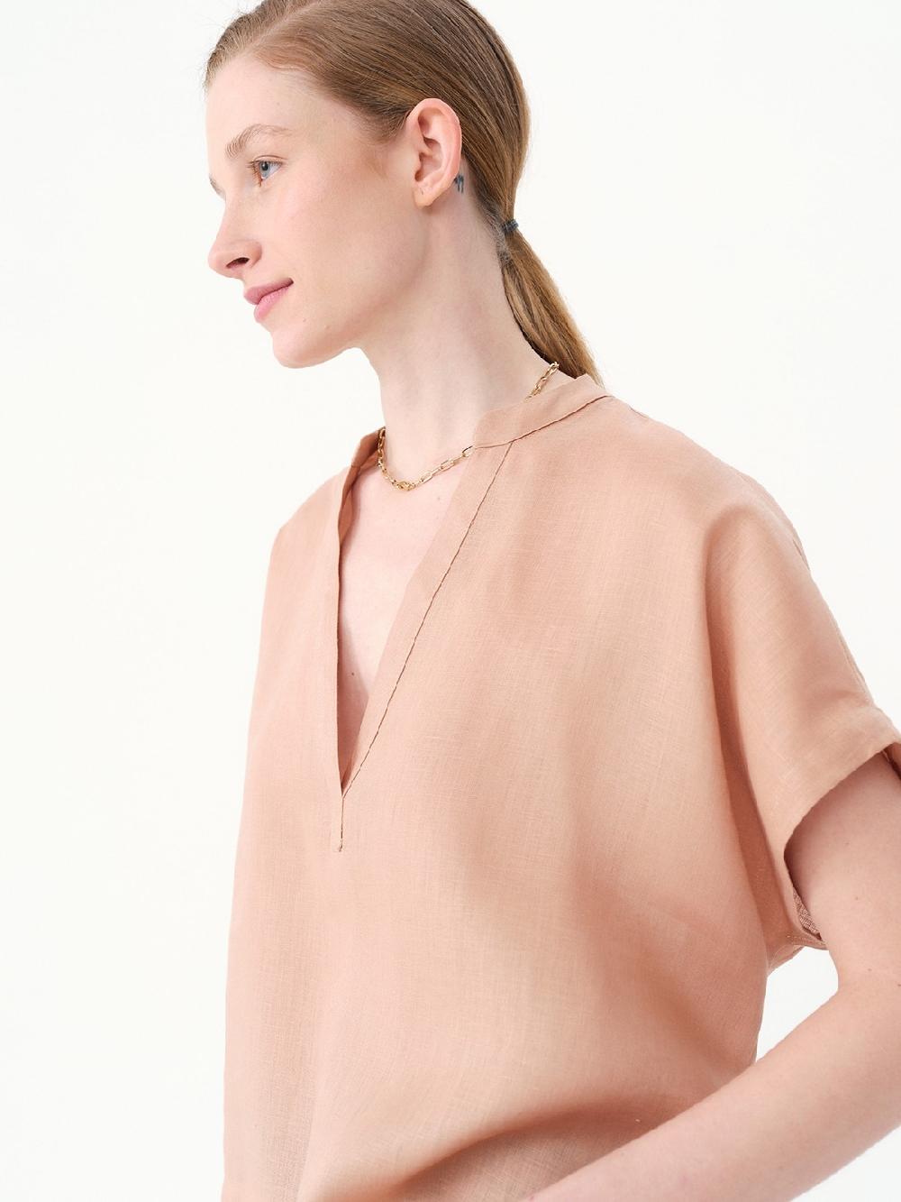 Etiqueta negra Remera lino