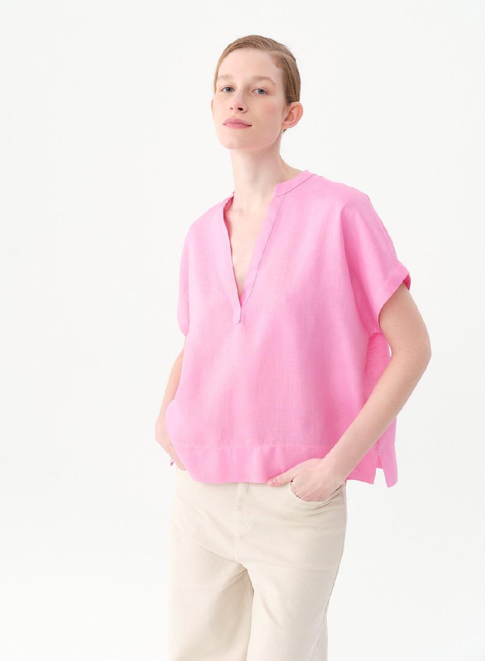 Etiqueta negra Remera lino