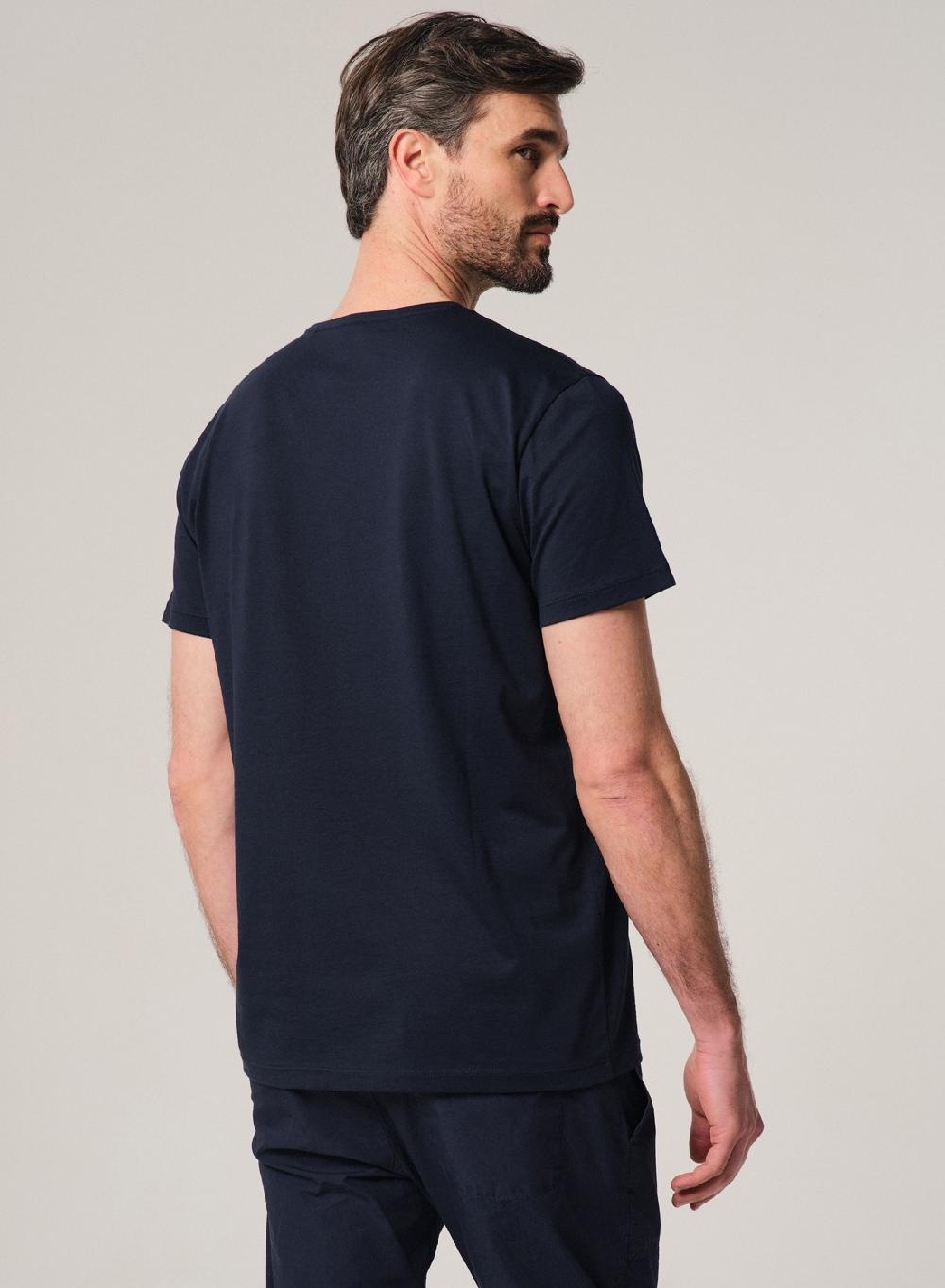 Etiqueta Negra Remera Luxury Cuello U