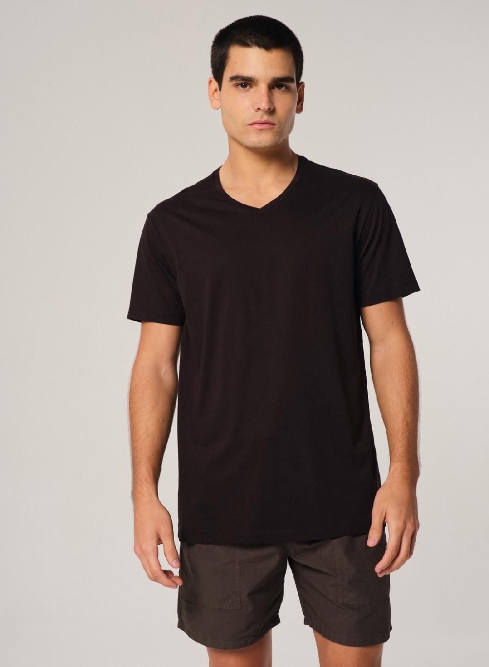 Etiqueta Negra Remera Luxury Cuello V