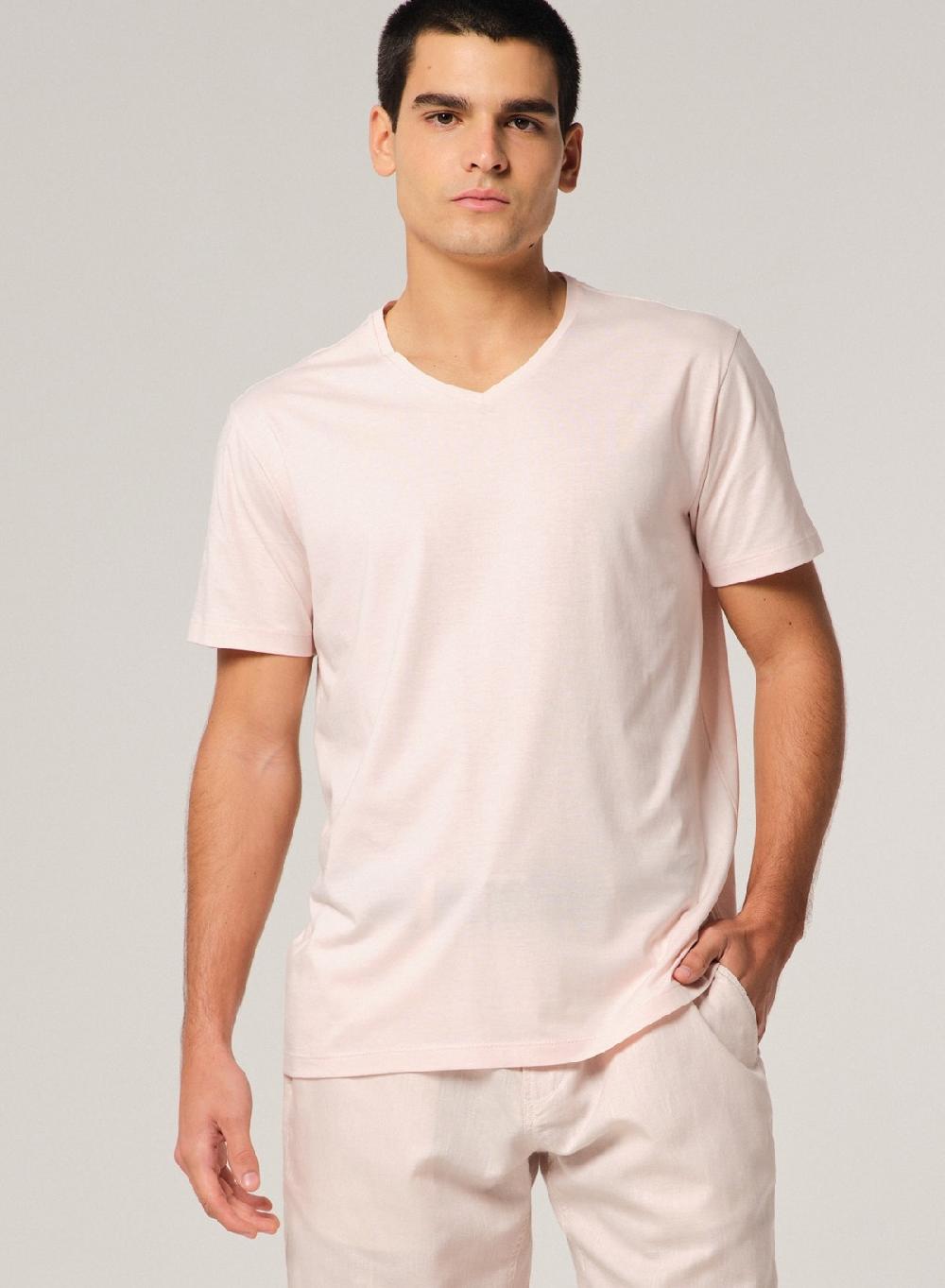 Etiqueta Negra Remera Luxury Cuello V