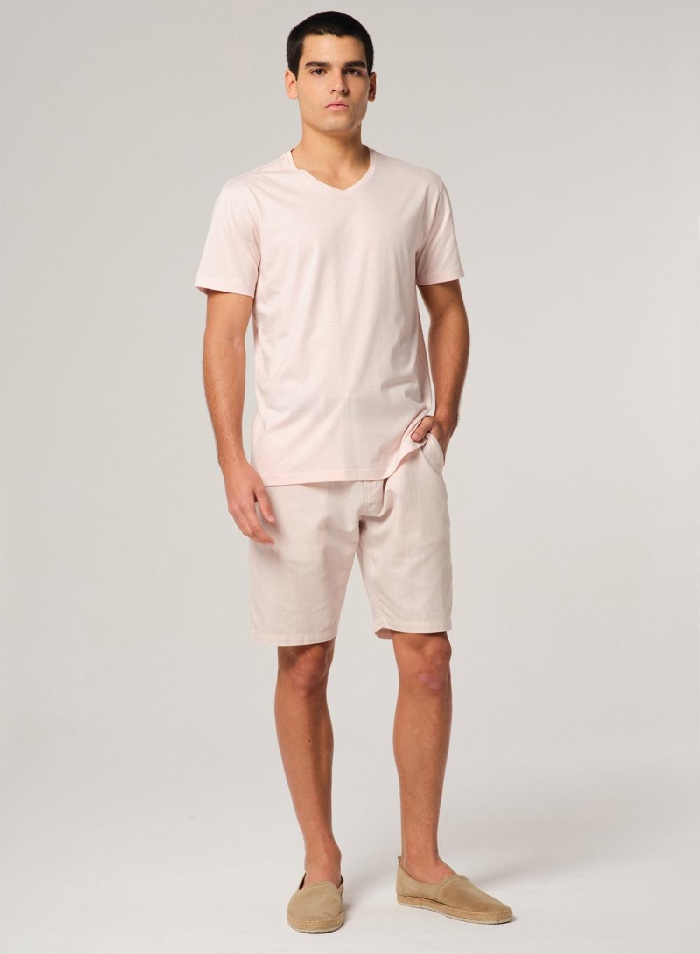 Etiqueta negra Remera luxury cuello V