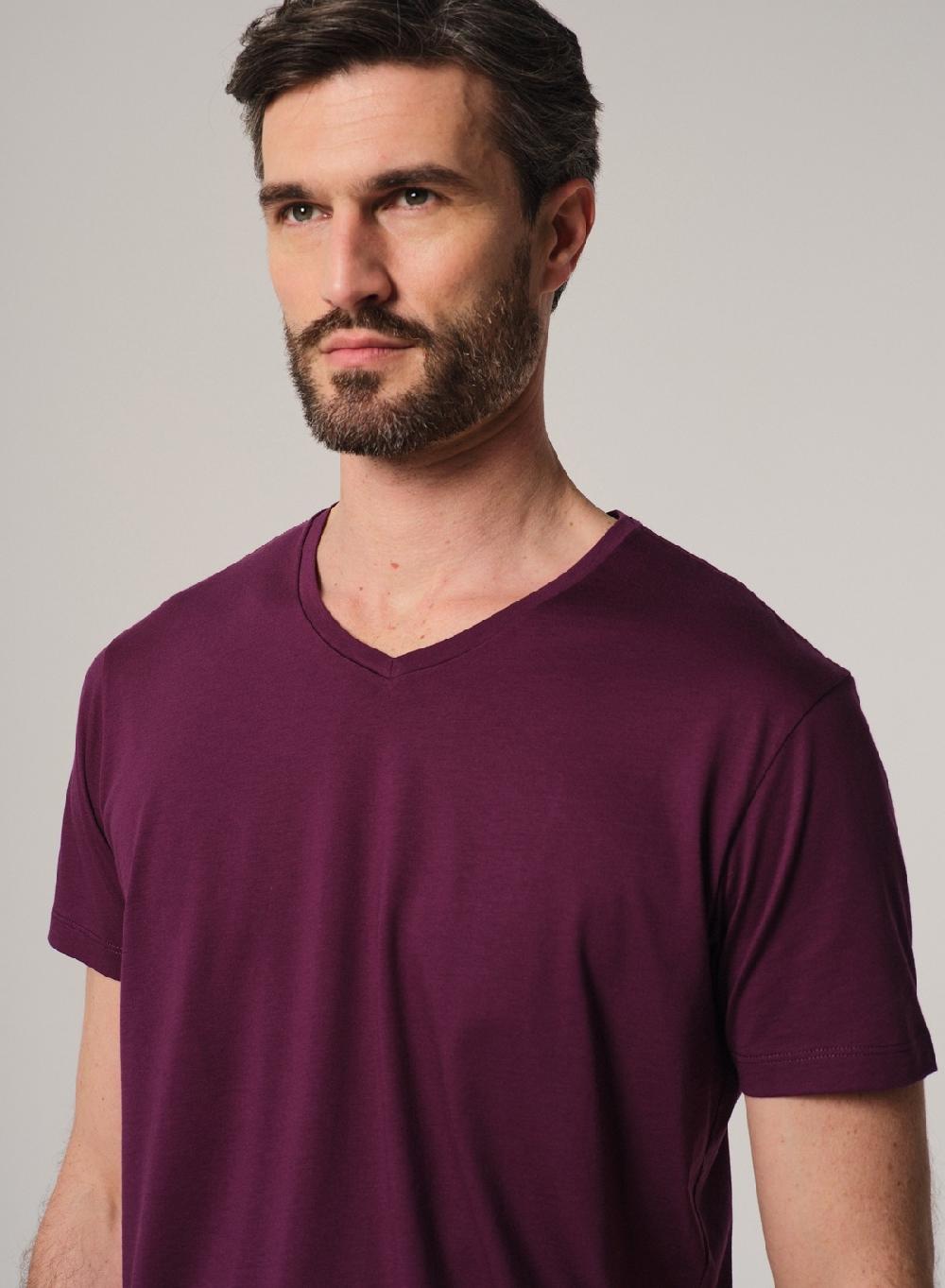 Etiqueta negra Remera luxury cuello V