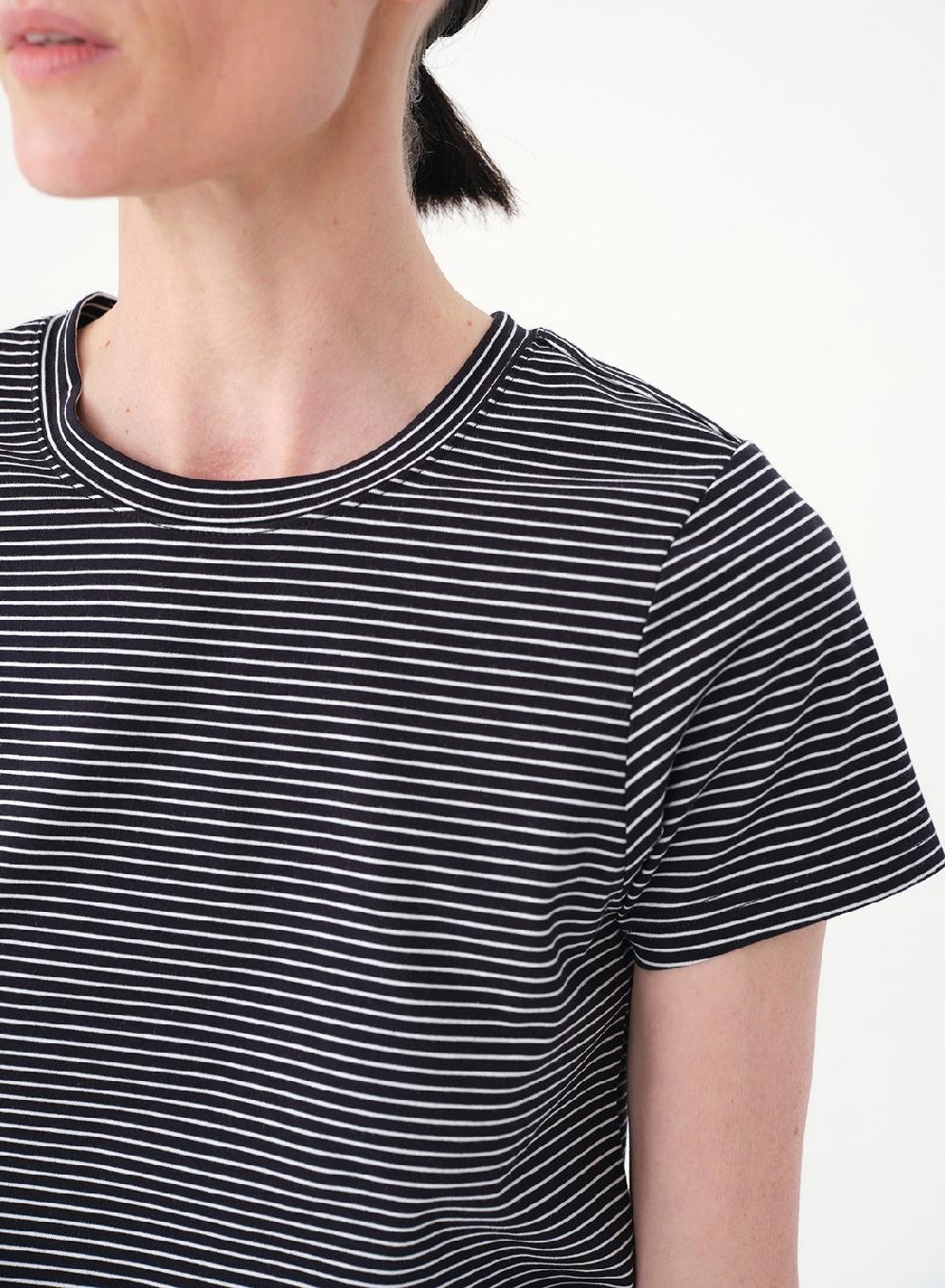 Etiqueta Negra REMERA RAYADA ALGODON LYCRA