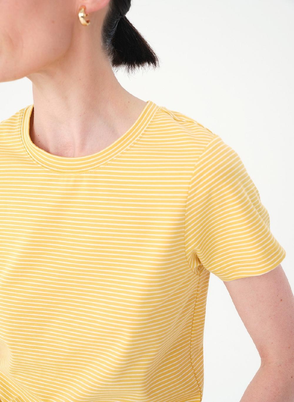 Etiqueta Negra REMERA RAYADA ALGODON LYCRA