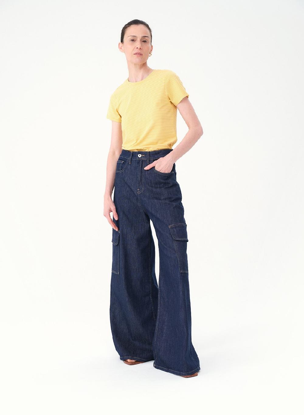 Etiqueta negra REMERA RAYADA ALGODON LYCRA