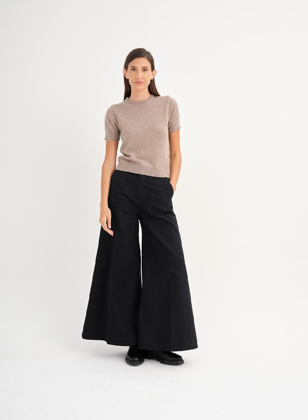 Etiqueta Negra Remera Tejida Lana Cashmere