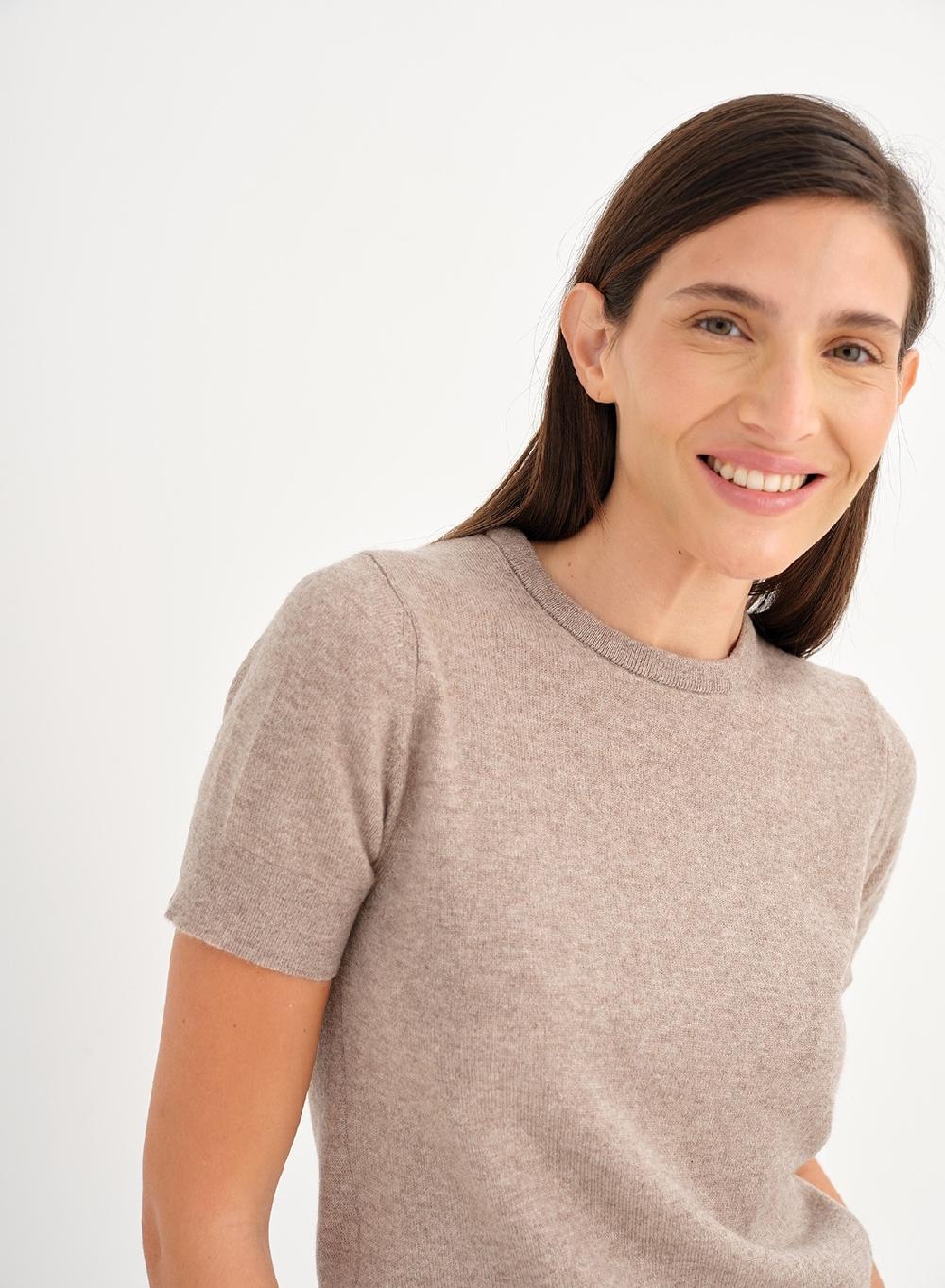 Etiqueta Negra Remera Tejida Lana Cashmere