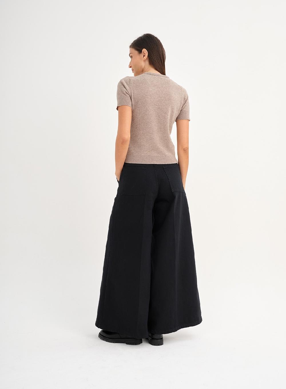 Etiqueta Negra Remera Tejida Lana Cashmere