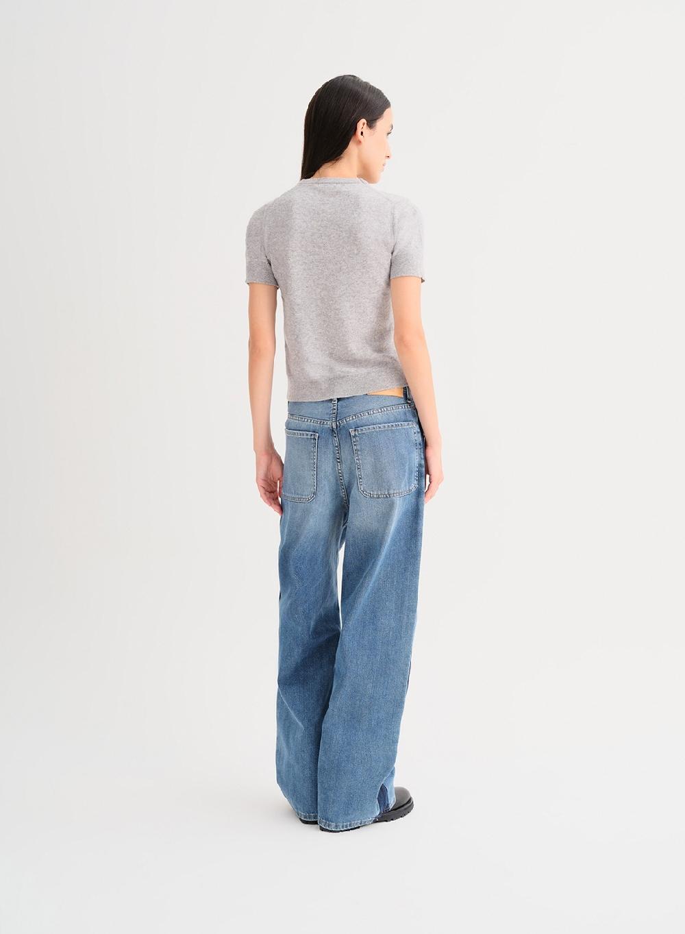 Etiqueta Negra Remera Tejida Lana Cashmere