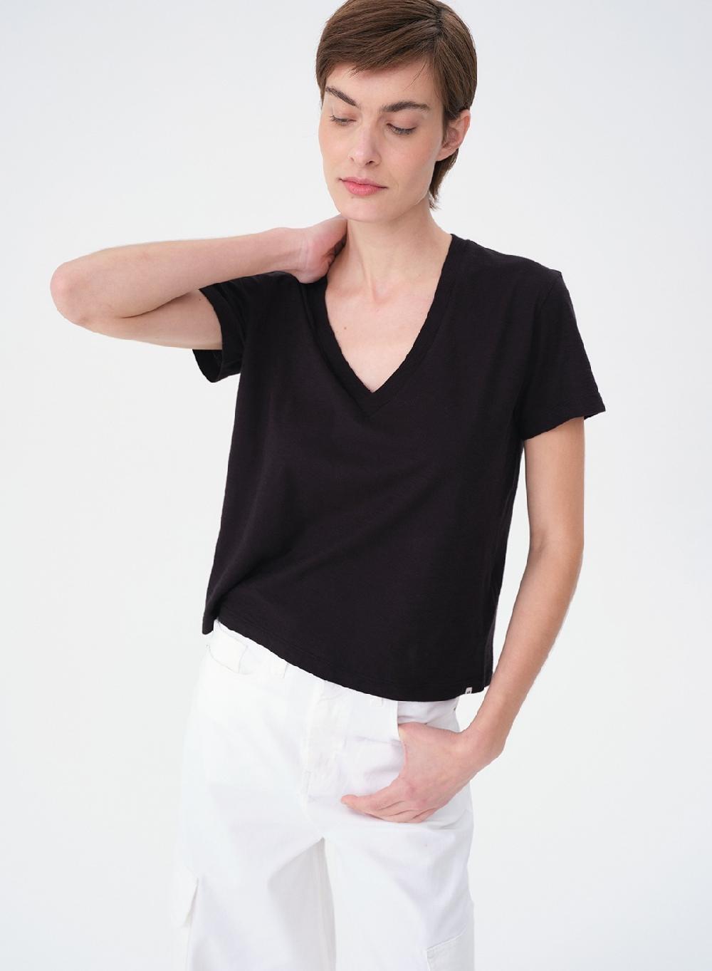 Etiqueta Negra Remera V Flame