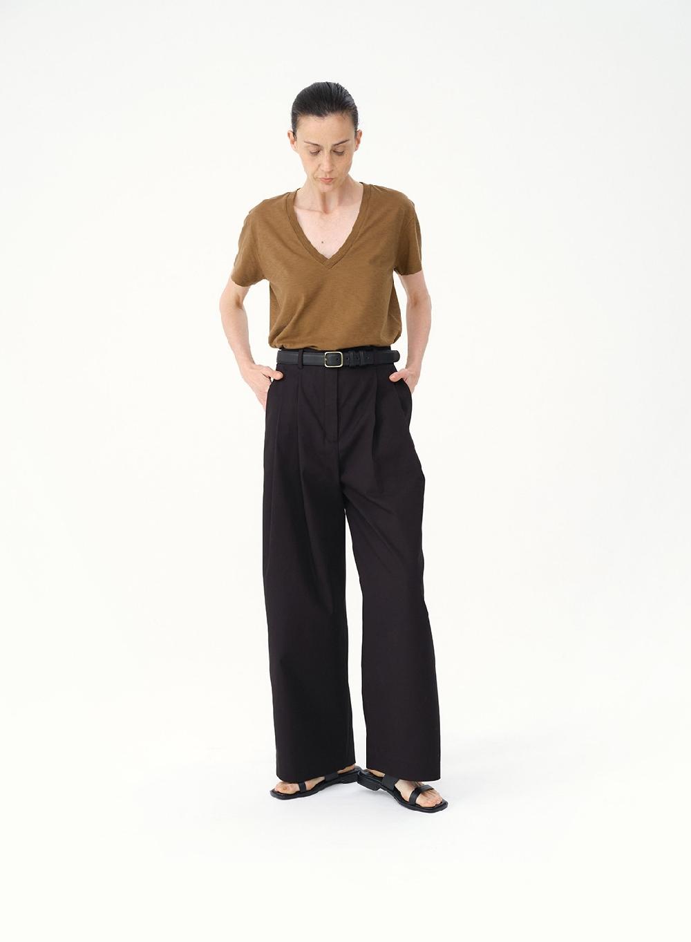 Etiqueta negra Remera V flame