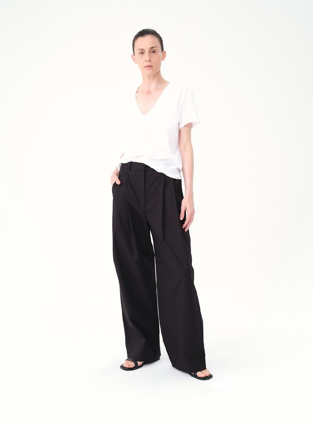 Etiqueta negra Remera V flame