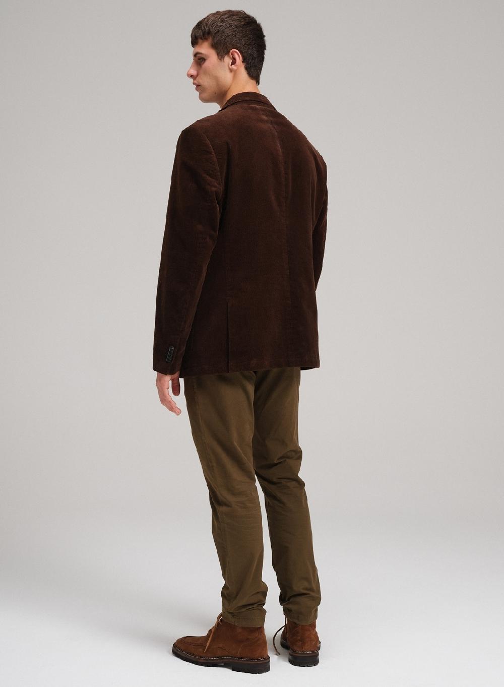 Etiqueta Negra Saco Corderoy Lavado