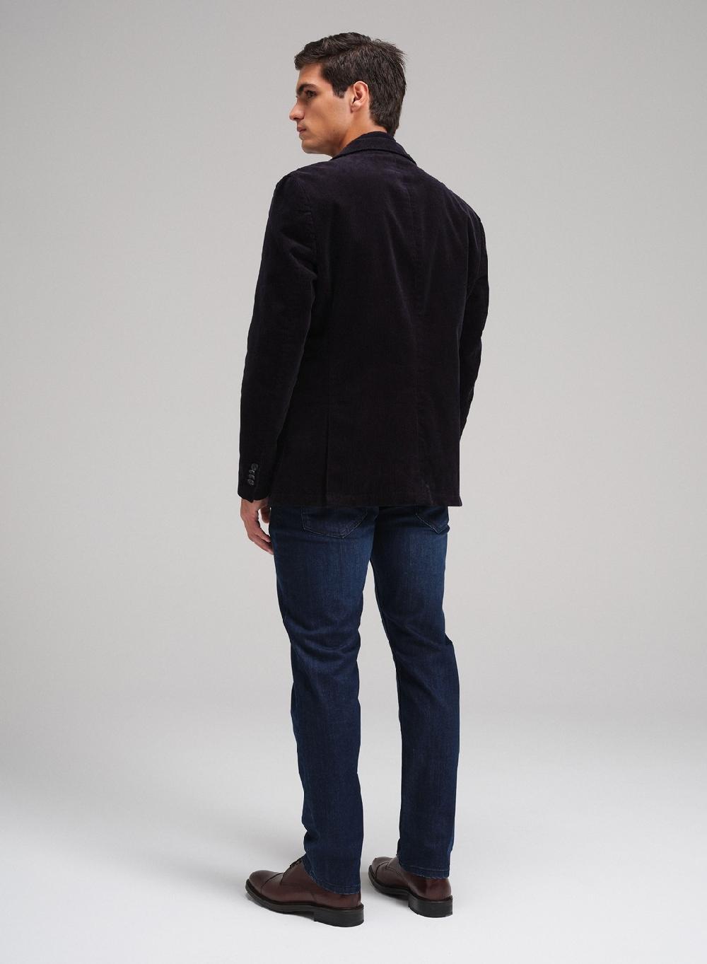 Etiqueta Negra Saco Corderoy Lavado