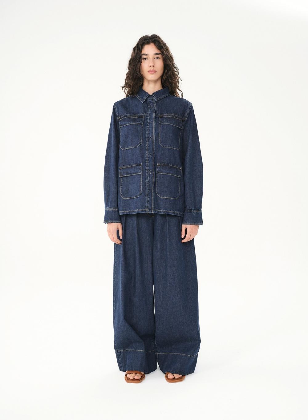 Etiqueta negra SACO DENIM LIVIANO