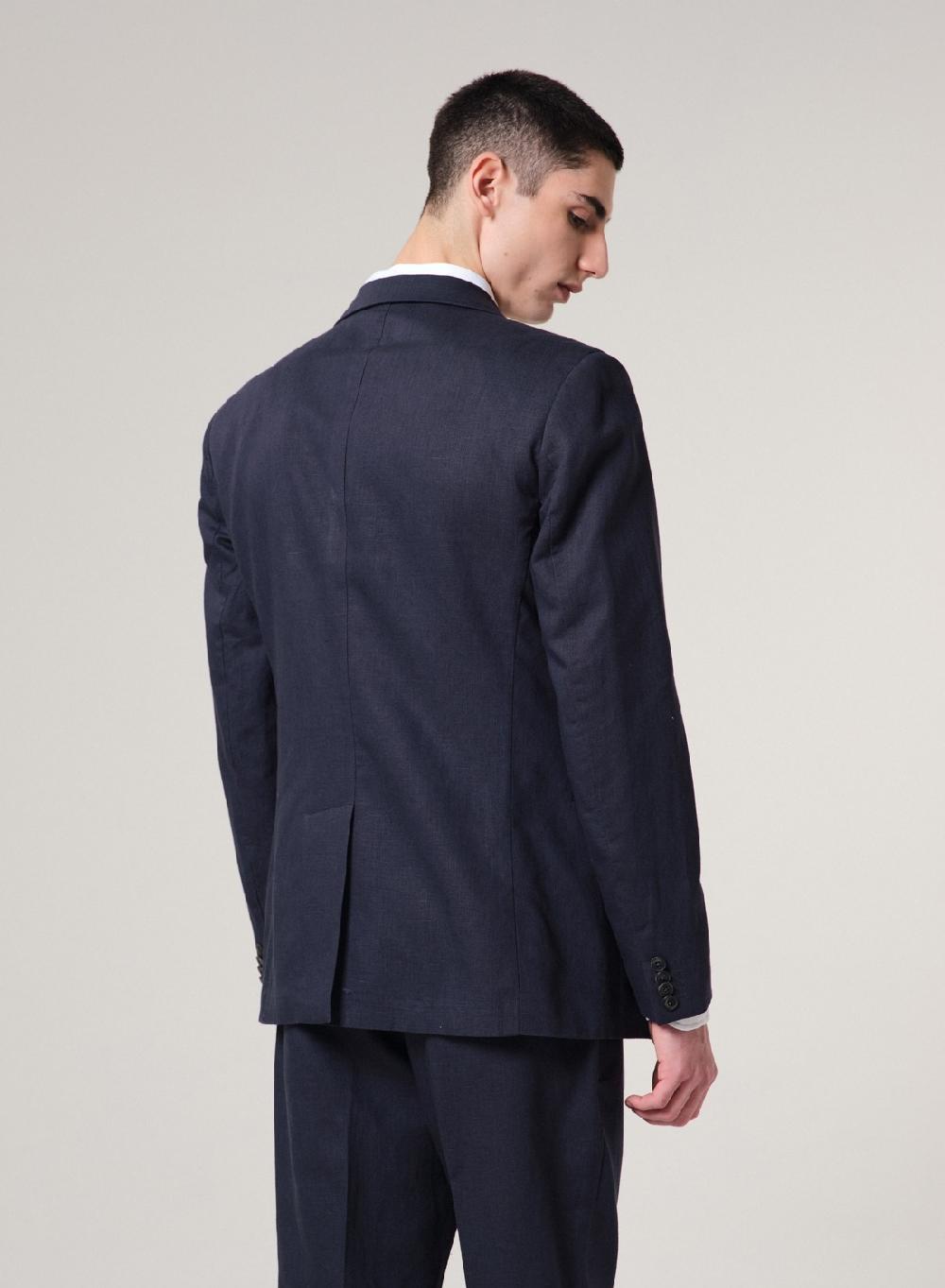 Etiqueta Negra Saco Informal Lino