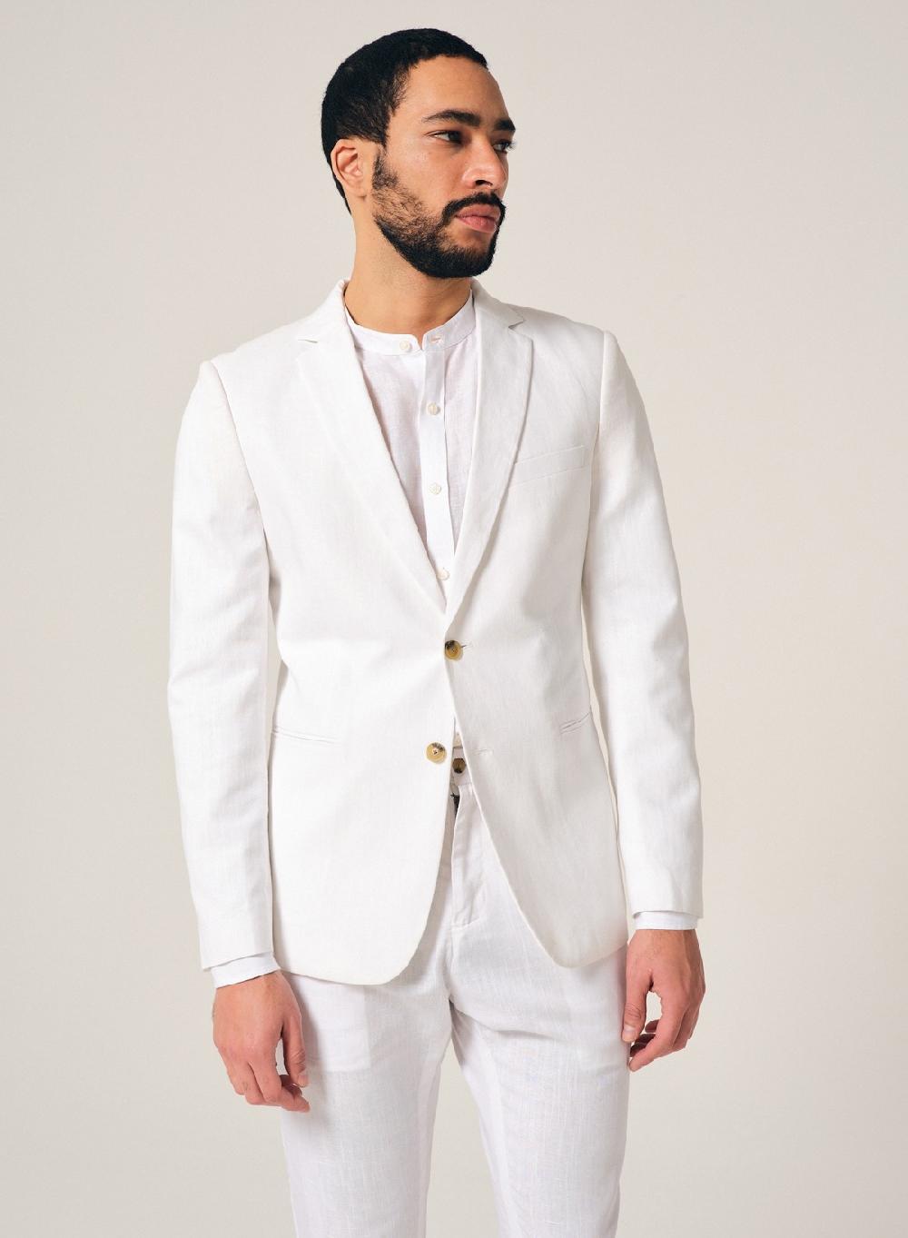 Etiqueta negra Saco informal lino