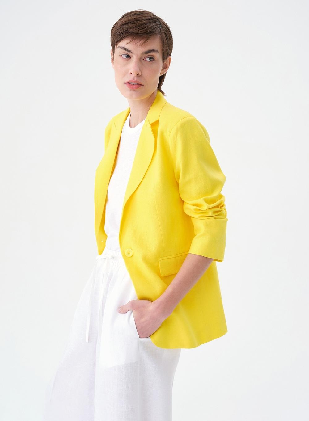 Etiqueta Negra Saco Lino