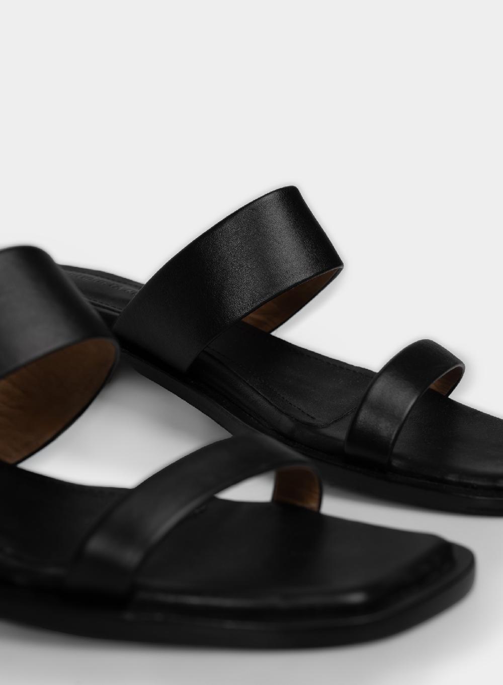 Etiqueta Negra Sandalia Dos Tiras