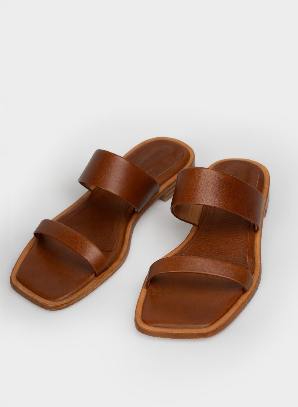 Etiqueta Negra Sandalia Dos Tiras