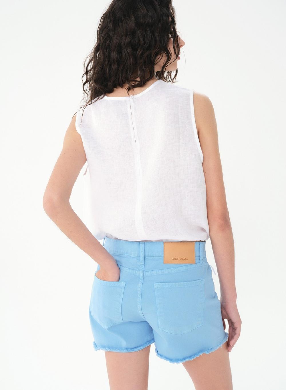 Etiqueta Negra SHORT DENIM COLOR