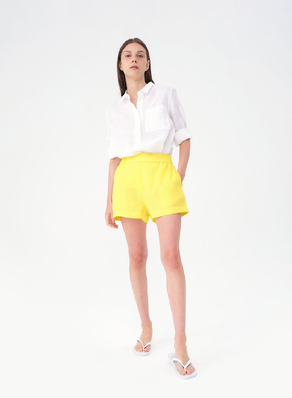 Etiqueta Negra Short Lino