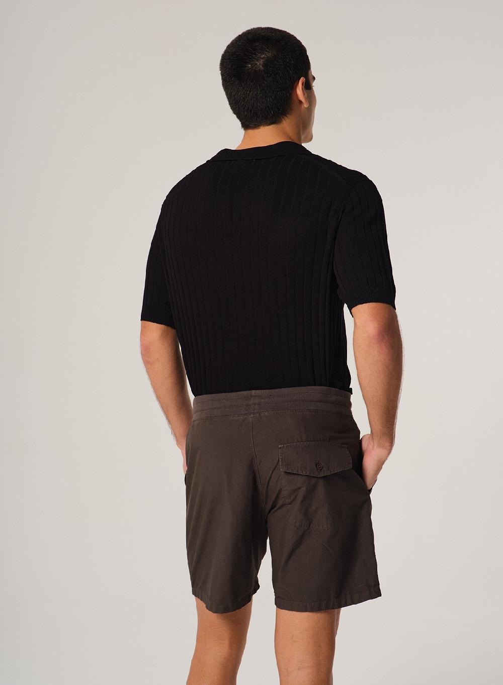 Etiqueta Negra SHORT PAPER TOUCH GARMENT DYE