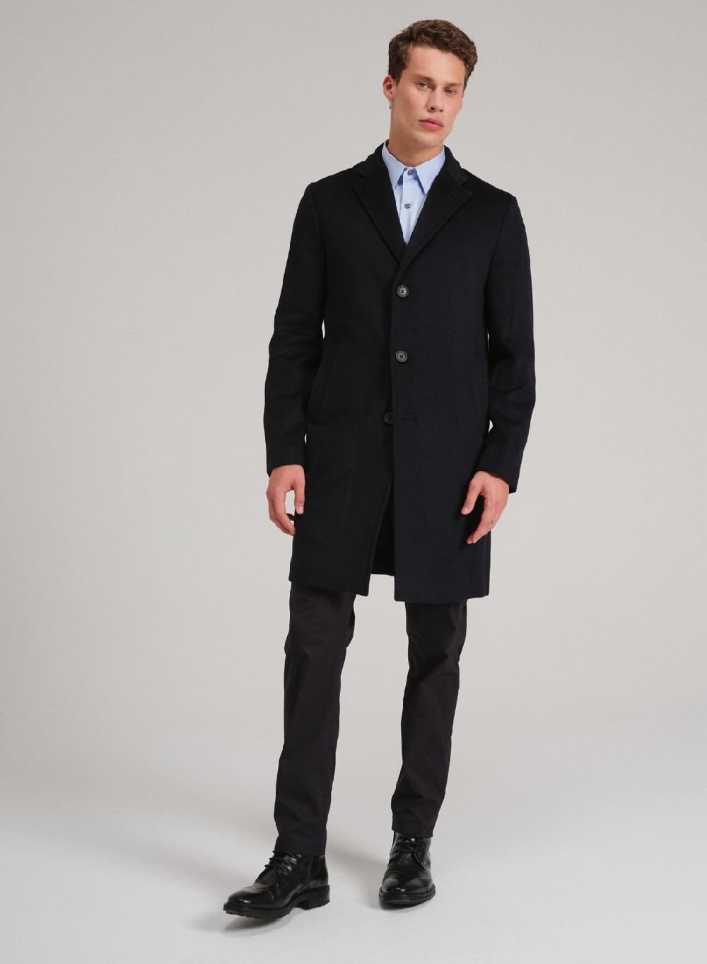 Etiqueta negra Sobretodo abrigo desmontable