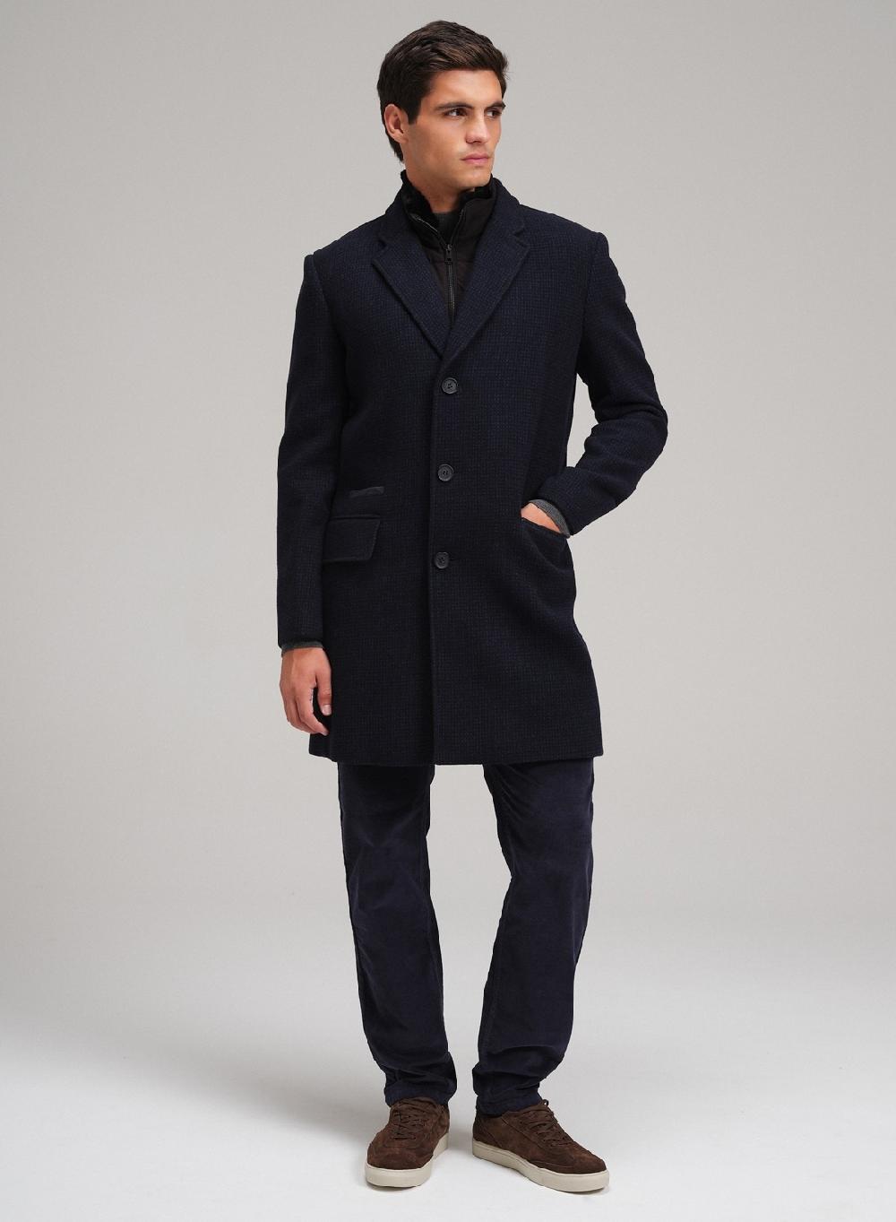 Etiqueta Negra Sobretodo Chaleco Desmontable