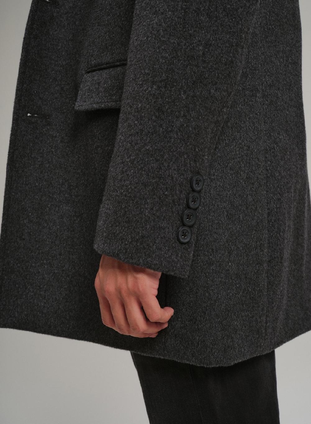 Etiqueta Negra Sobretodo Mao Piel