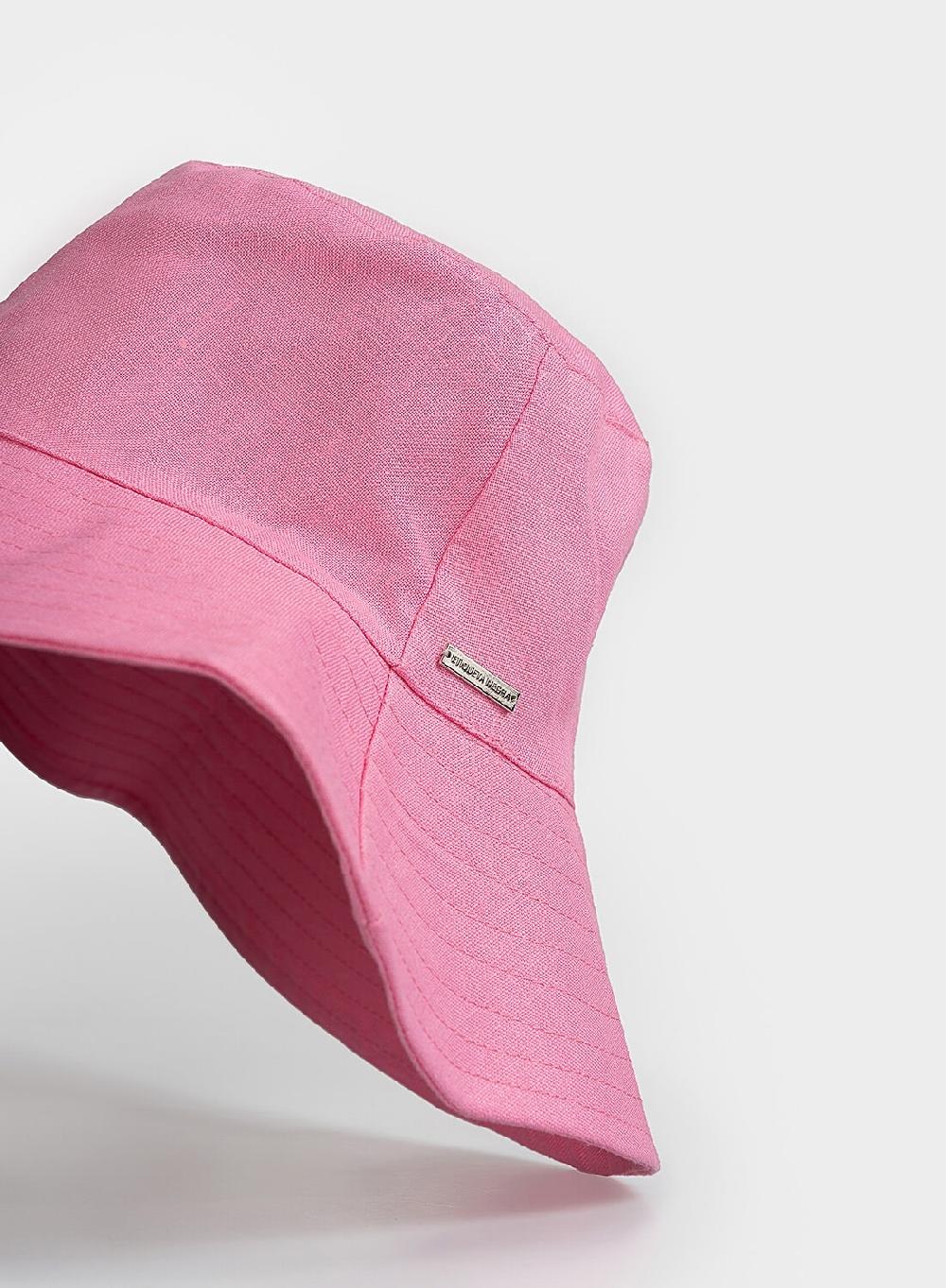 Etiqueta Negra Sombrero Lino