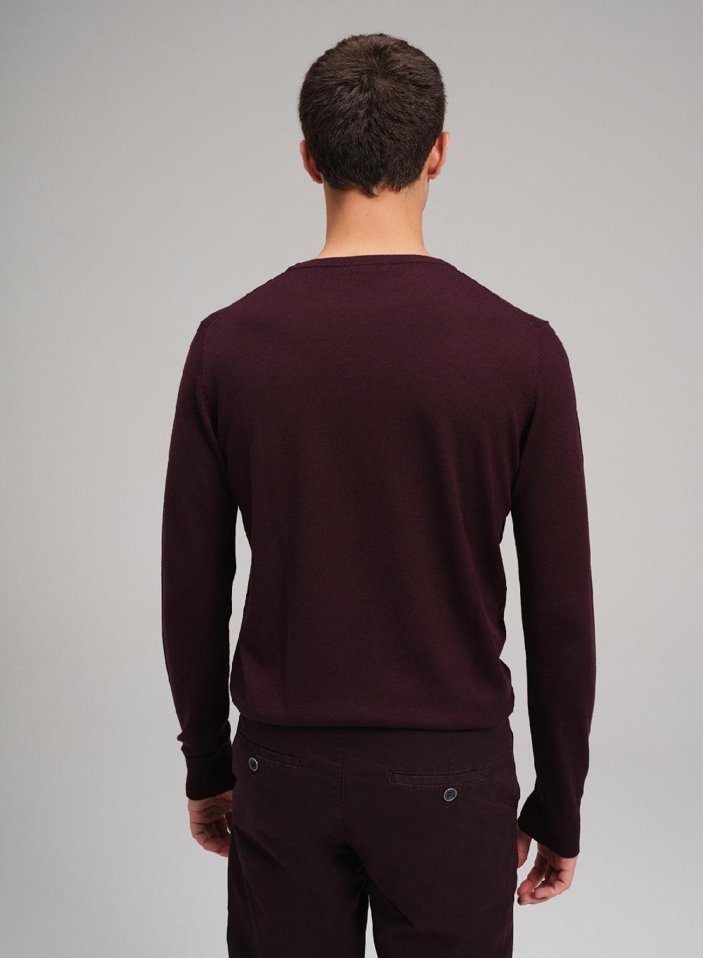 Etiqueta Negra Sweater Cuello U Merino
