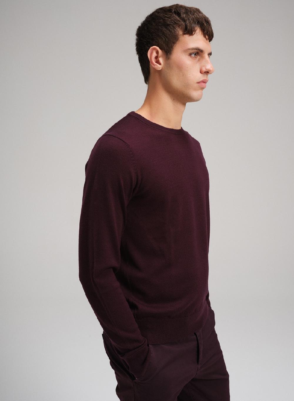 Etiqueta Negra Sweater Cuello U Merino