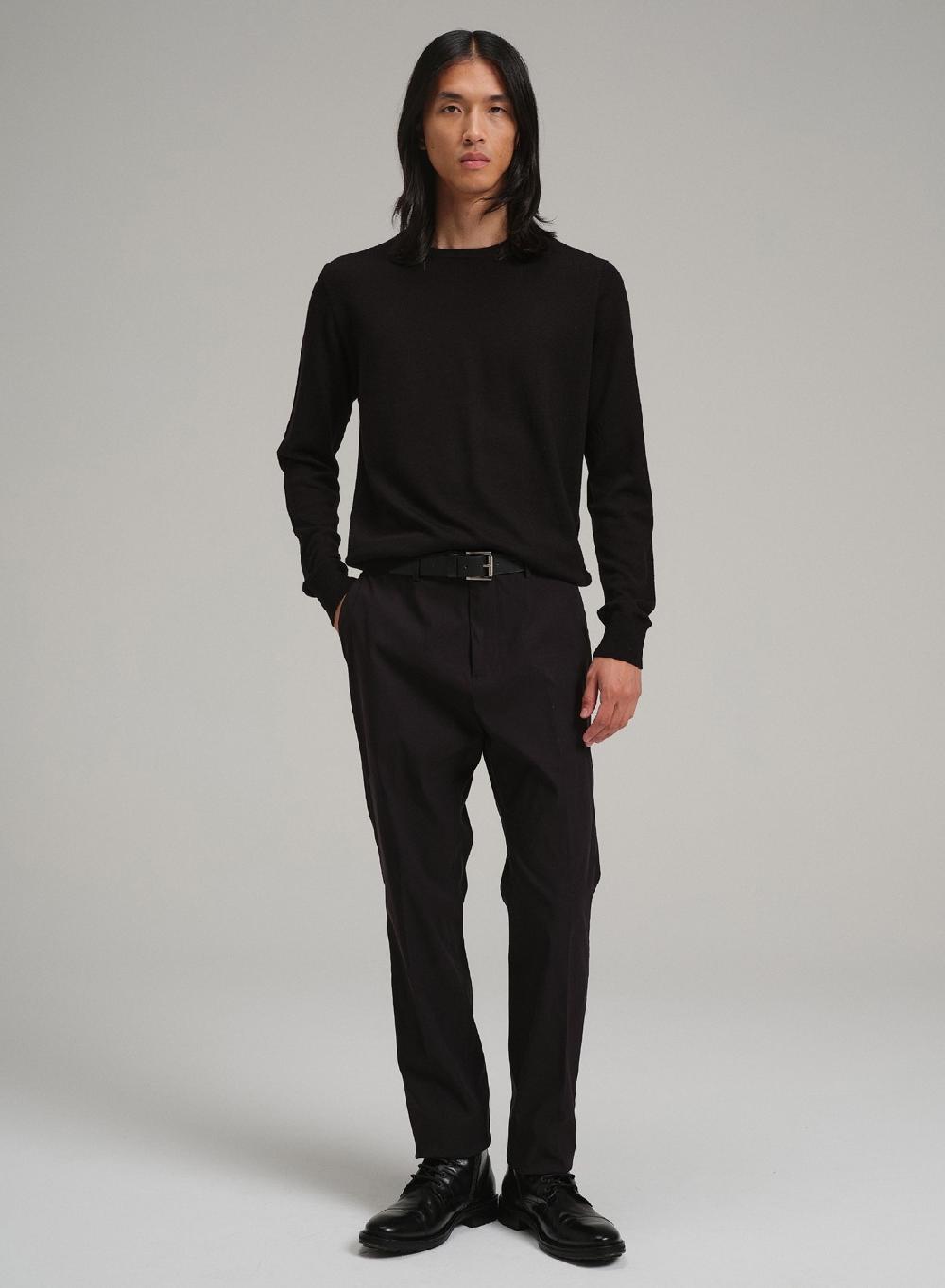 Etiqueta Negra Sweater Cuello U Merino