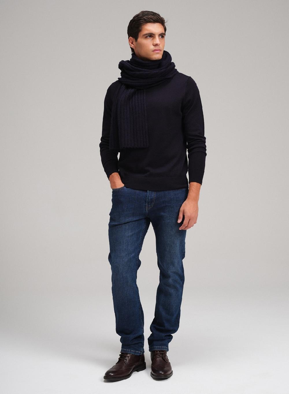 Etiqueta Negra Sweater Cuello U Merino