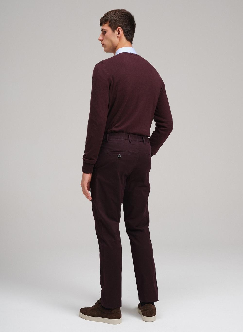 Etiqueta Negra Sweater Cuello V Algodon Cashmere