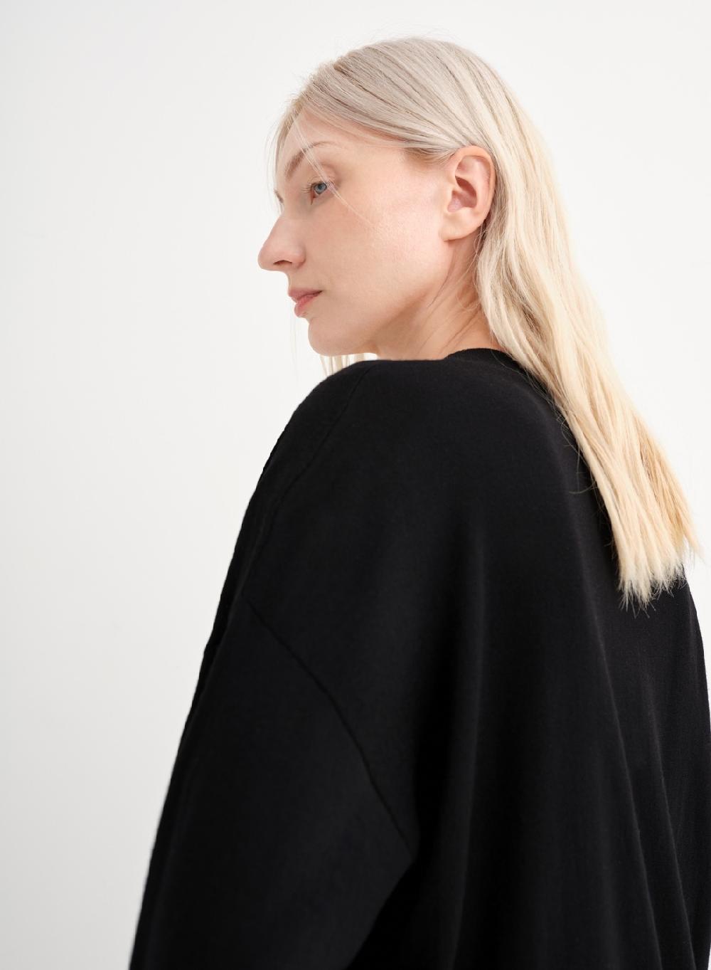 Etiqueta Negra Sweater V Amplio Merino