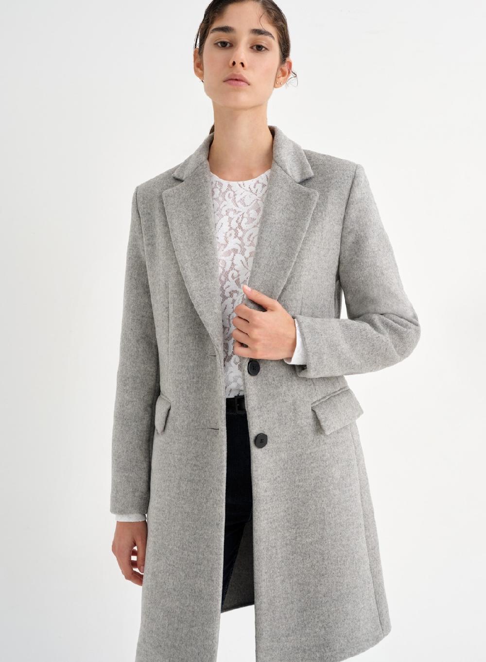 Etiqueta negra Tapado clasico lana