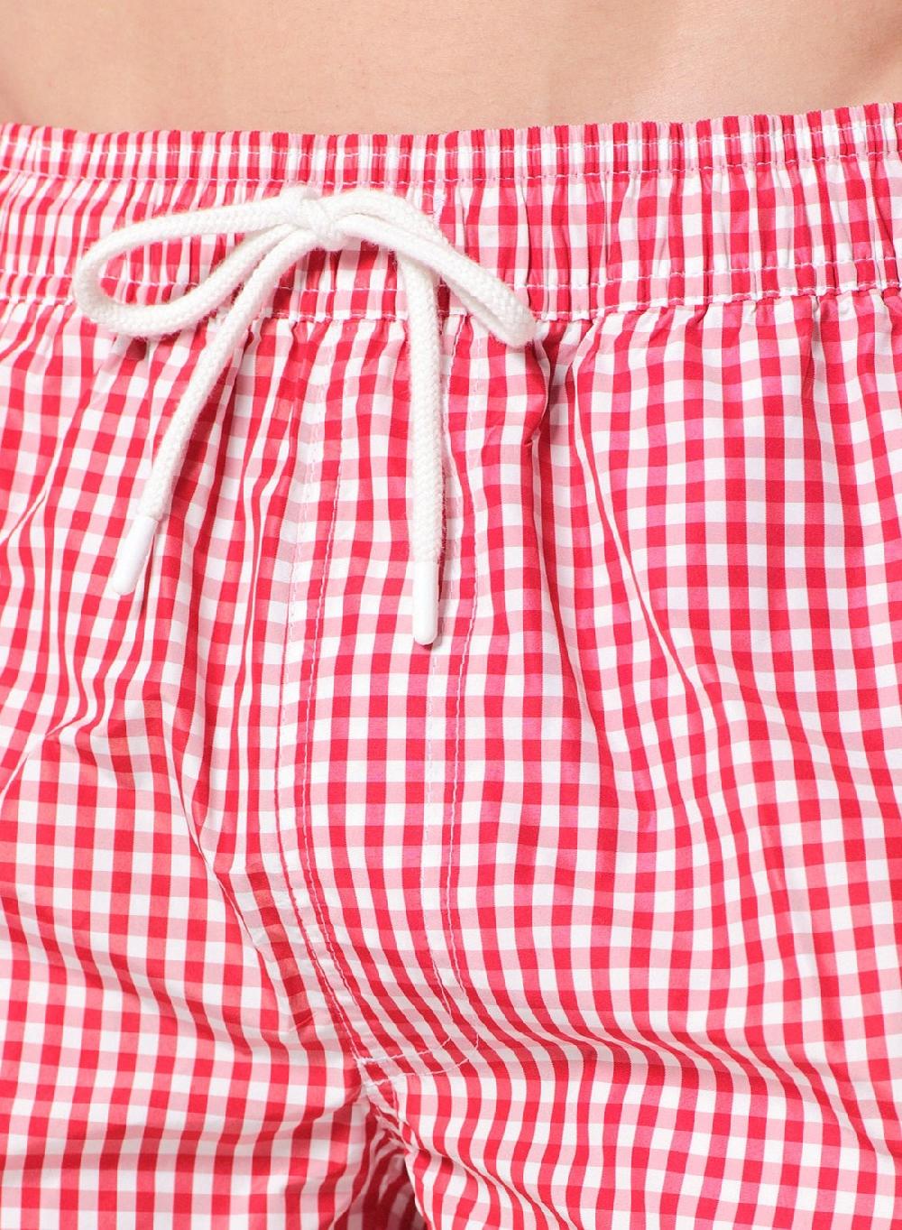 Etiqueta Negra Traje De Baño Cuadros