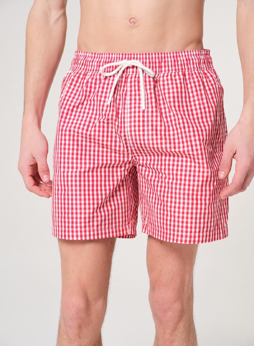 Etiqueta negra Traje de baño cuadros