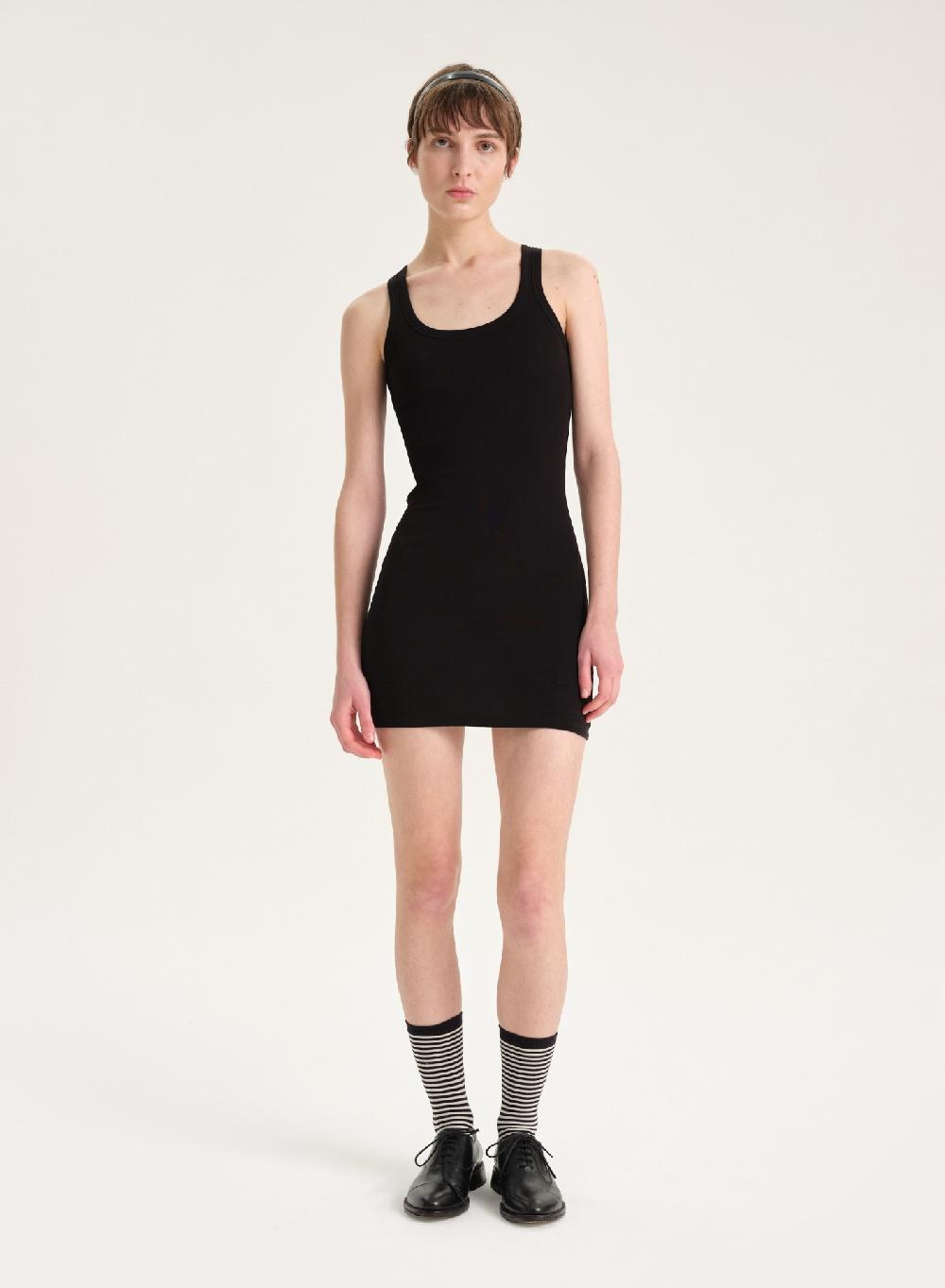 Etiqueta Negra Vestido Rib