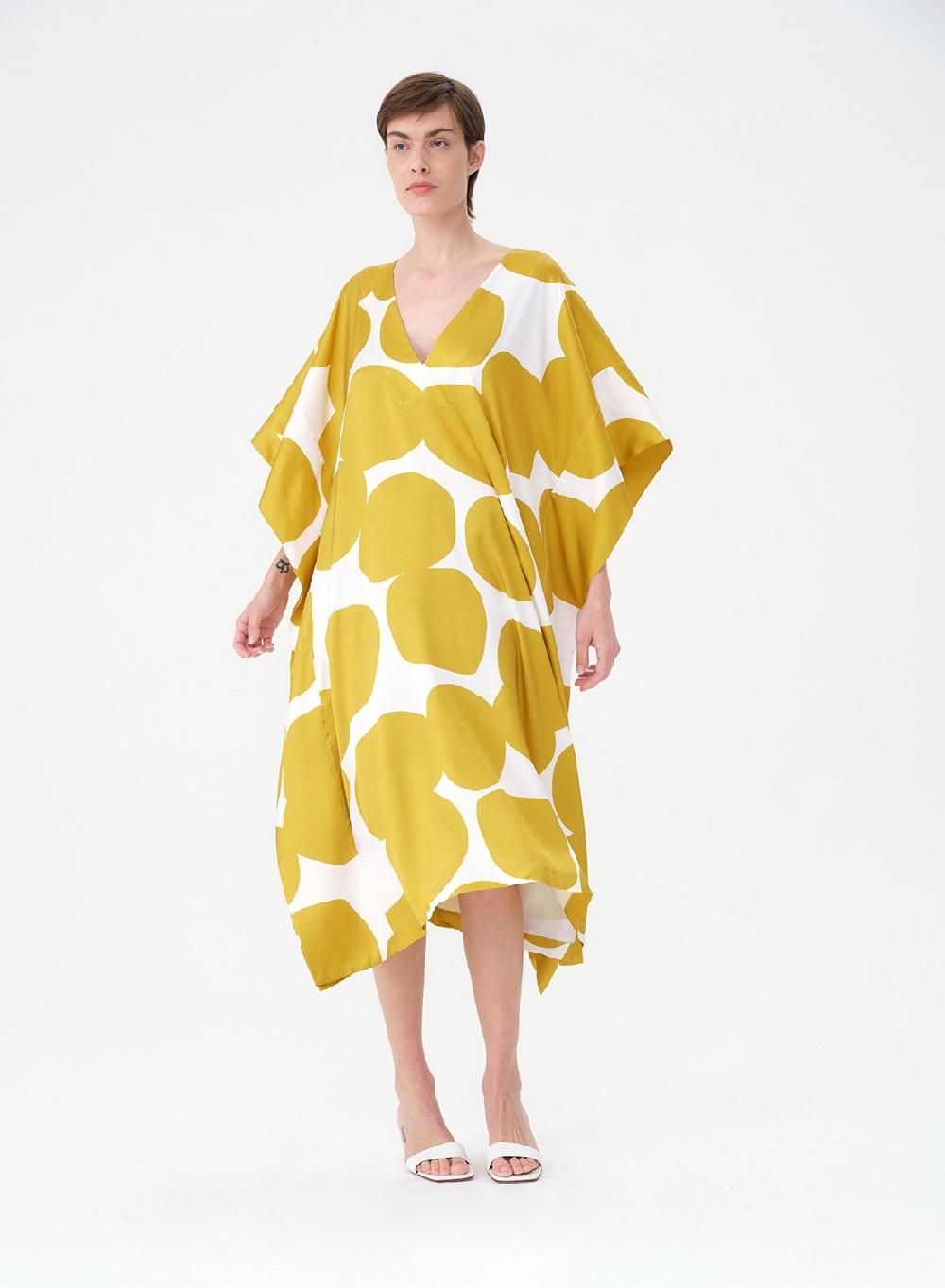 Etiqueta Negra VESTIDO SATEN ESTAMPADO